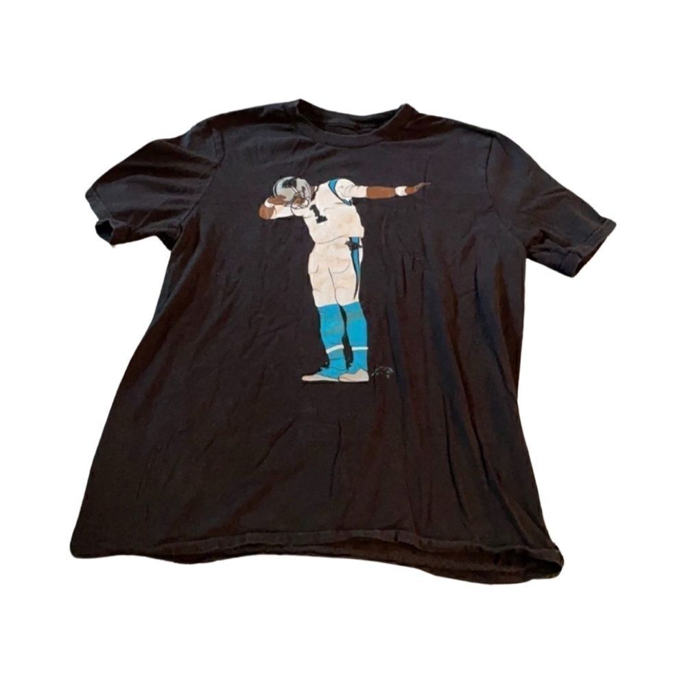 Kids NFL Carolina Panthers Cam Newton Tee Shirt - Size XL